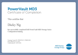 PowerVault MD3 Cert.